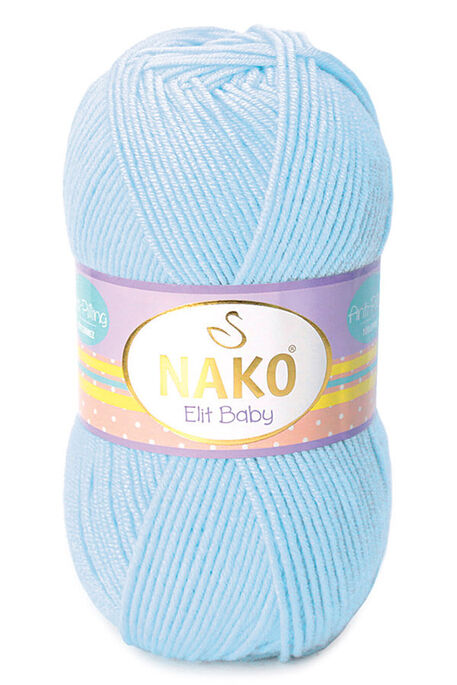 Nako Yarn - NAKO ELİT BABY KNİTTİNG YARN 4687 Baby Blue