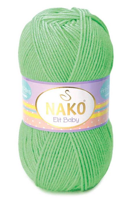 Nako Yarn - NAKO ELİT BABY KNİTTİNG YARN 5956 Mistletoe