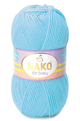 NAKO ELİT BABY KNİTTİNG YARN 6723 Sky Blue - Thumbnail