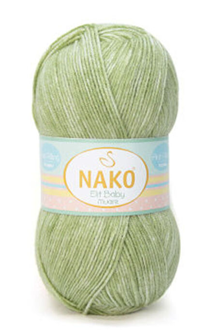 Nako Yarn - NAKO ELİT BABY MUARE COLOR 31702