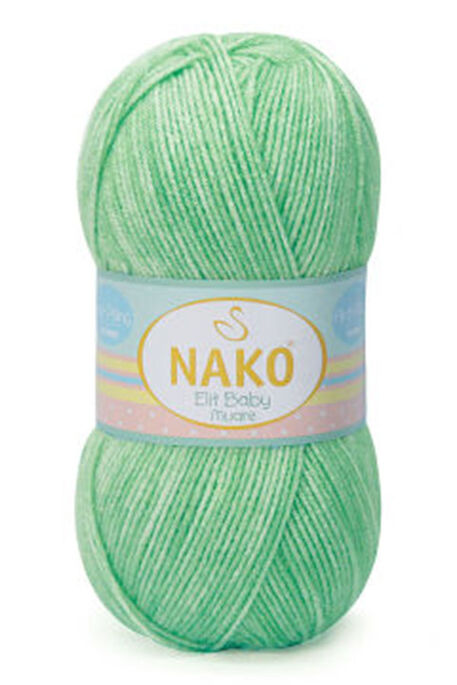 Nako Yarn - NAKO ELİT BABY MUARE COLOR 31703