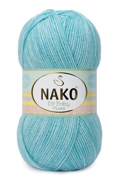 Nako Yarn - NAKO ELİT BABY MUARE COLOR 31705