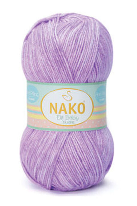 Nako Yarn - NAKO ELİT BABY MUARE COLOR 31708