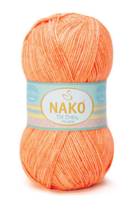 Nako Yarn - NAKO ELİT BABY MUARE COLOR 31766