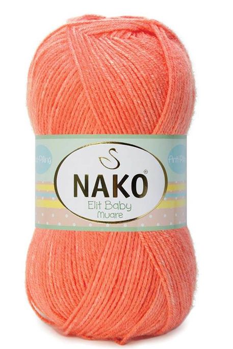 Nako Yarn - NAKO ELİT BABY MUARE COLOR 31767