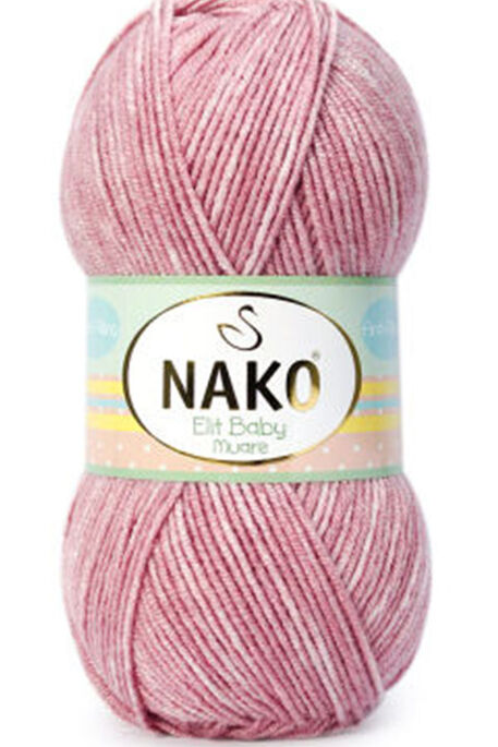 Nako Yarn - NAKO ELİT BABY MUARE COLOR 32153