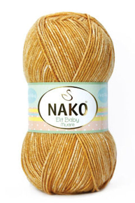 Nako Yarn - NAKO ELİT BABY MUARE COLOR 32154