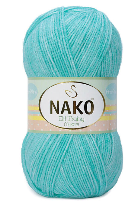 Nako Yarn - NAKO ELİT BABY MUARE KNİTTİNG YARN 31704