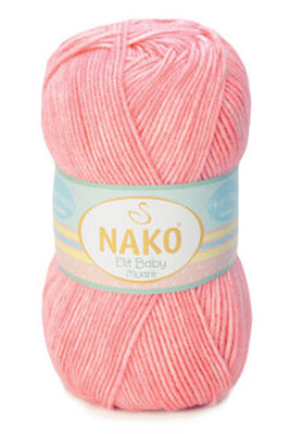 Nako Yarn - NAKO ELİT BABY MUARE KNİTTİNG YARN 31710