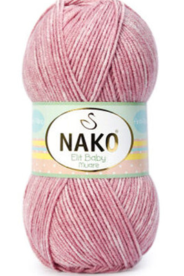 Nako Yarn - NAKO ELİT BABY MUARE KNİTTİNG YARN 32153