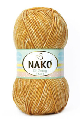 Nako Yarn - NAKO ELİT BABY MUARE KNİTTİNG YARN 32154