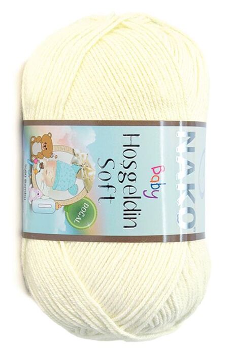 Nako Yarn - NAKO HOŞGELDİN SOFT KNİTTİNG YARN 10558 New Born Yellowı