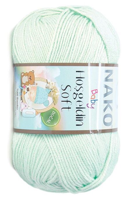 Nako Yarn - NAKO HOŞGELDİN SOFT KNİTTİNG YARN 2587 Indigo Green