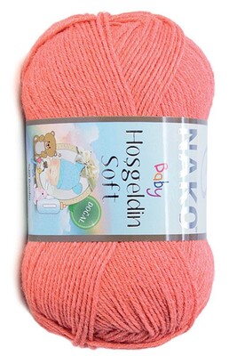 Nako Yarn - NAKO HOŞGELDİN SOFT KNİTTİNG YARN 3655 Light Coral