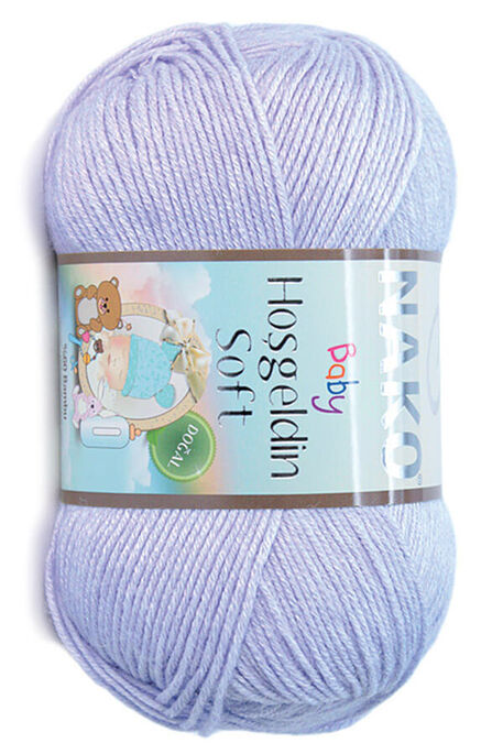 Nako Yarn - NAKO HOŞGELDİN SOFT KNİTTİNG YARN 4779 New Born Lilac