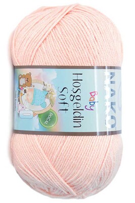 Nako Yarn - NAKO HOŞGELDİN SOFT KNİTTİNG YARN 99 Light Melon