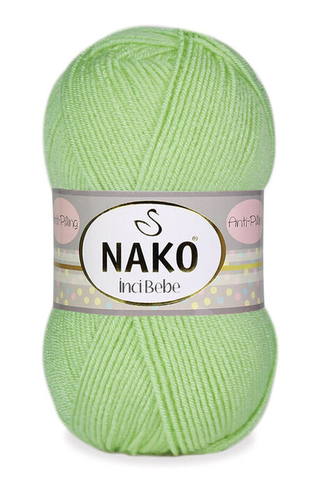 Nako Yarn - NAKO İNCİ BEBE KNİTTİNG YARN 6712 pistachio