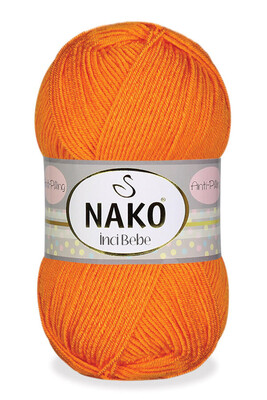 Nako Yarn - NAKO İNCİ BEBE KNİTTİNG YARN 93 ORANGE