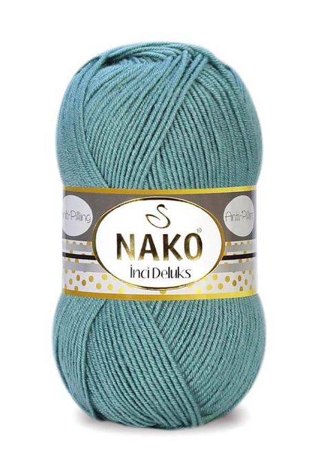 Nako Yarn - NAKO İNCİ DELUKS KNİTTİNG YARN 10628 Copper Green