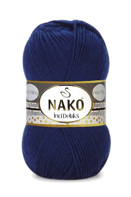 Nako Yarn - NAKO İNCİ DELUKS KNİTTİNG YARN 148 Navy blue