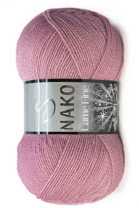 Nako Yarn - NAKO LAME FINE KNİTTİNG YARN 275KP Dried Rose