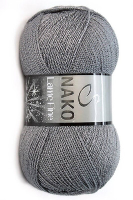 Nako Yarn - NAKO LAME FINE KNİTTİNG YARN 4192KG Charcoal