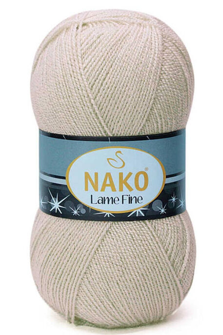 Nako Yarn - NAKO LAME FINE KNİTTİNG YARN 6858SE Mink