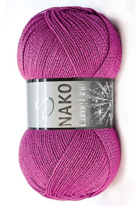 Nako Yarn - NAKO LAME FINE KNİTTİNG YARN 6964F