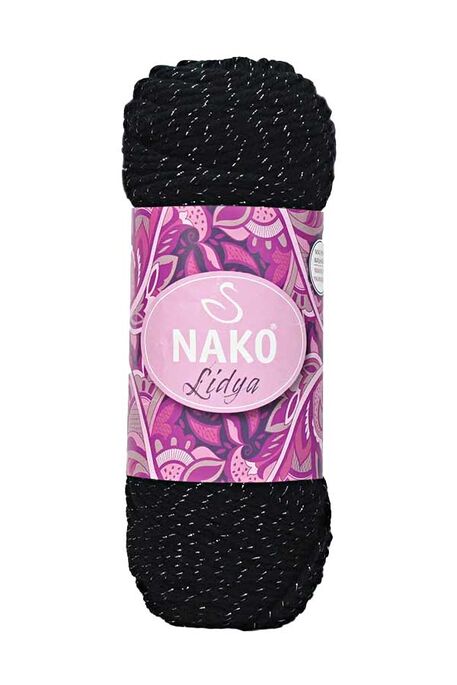 Nako Yarn - NAKO LİDYA 98206 Siyah