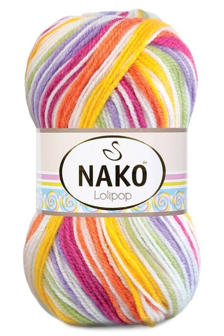 Nako Yarn - NAKO LOLİPOP KNİTTİNG YARN 80432 Rapunzel