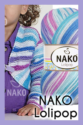 NAKO LOLİPOP KNİTTİNG YARN 80433 - Thumbnail