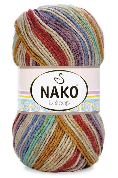 Nako Yarn - NAKO LOLİPOP KNİTTİNG YARN 82844