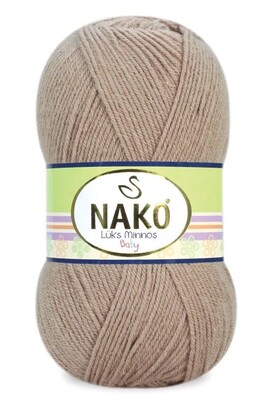 Nako Yarn - NAKO LÜKS MİNNOŞ 6942 Kapiçino