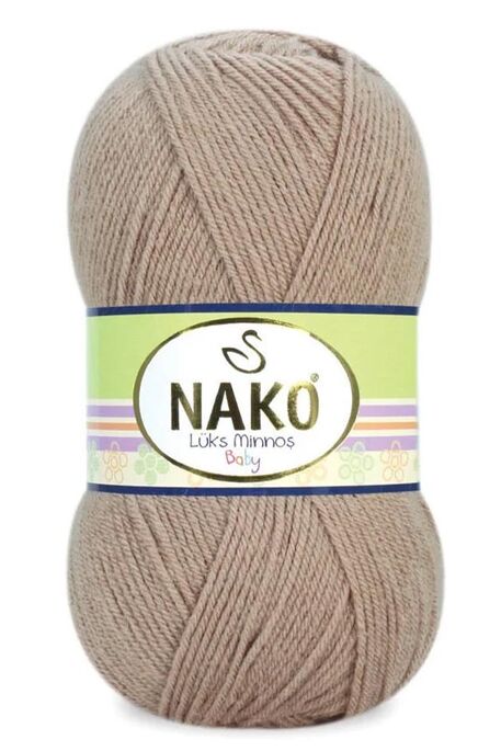 Nako Yarn - NAKO LÜKS MİNNOŞ 6942 Kapiçino