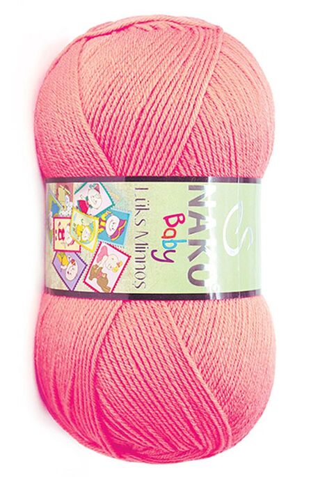 Nako Yarn - NAKO LÜKS MİNNOŞ KNİTTİNG YARN 10157 Orange