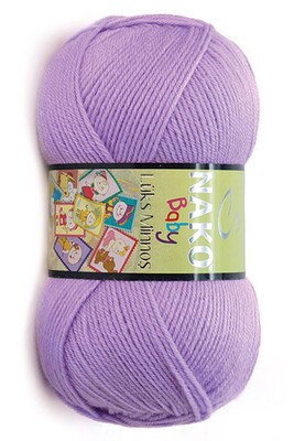 Nako Yarn - NAKO LÜKS MİNNOŞ KNİTTİNG YARN 1036 Violet