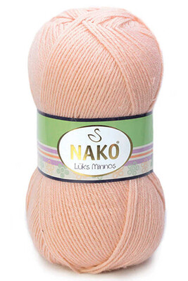 Nako Yarn - NAKO LÜKS MİNNOŞ KNİTTİNG YARN 11644 Skin Powder