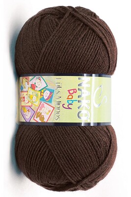 Nako Yarn - NAKO LÜKS MİNNOŞ KNİTTİNG YARN 1182 Brown