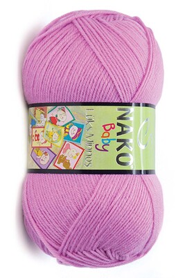 Nako Yarn - NAKO LÜKS MİNNOŞ KNİTTİNG YARN 1249 Rose