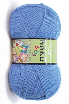 Nako Yarn - NAKO LÜKS MİNNOŞ KNİTTİNG YARN 1256 Denim