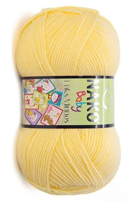 Nako Yarn - NAKO LÜKS MİNNOŞ KNİTTİNG YARN 215 Straw