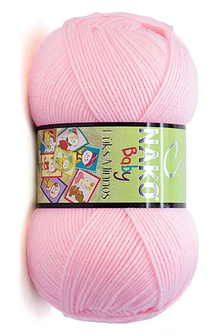 Nako Yarn - NAKO LÜKS MİNNOŞ KNİTTİNG YARN 2197 Candyfloss