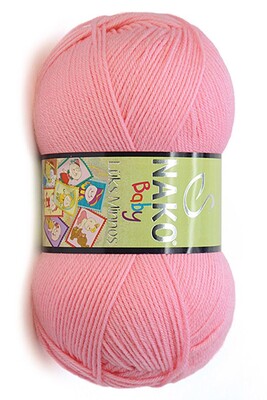 Nako Yarn - NAKO LÜKS MİNNOŞ KNİTTİNG YARN 2244 Barbie Pink