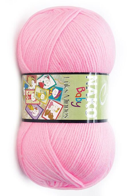 Nako Yarn - NAKO LÜKS MİNNOŞ KNİTTİNG YARN 23069 Cotton Candy