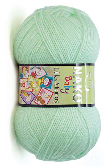 Nako Yarn - NAKO LÜKS MİNNOŞ KNİTTİNG YARN 2587 Indigo Green