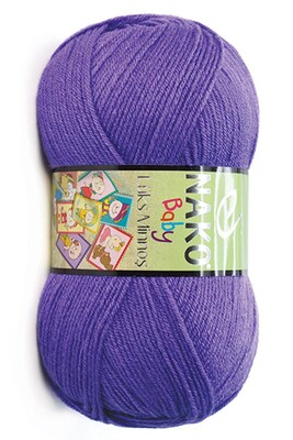 Nako Yarn - NAKO LÜKS MİNNOŞ KNİTTİNG YARN 2594 Purple