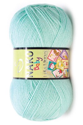 Nako Yarn - NAKO LÜKS MİNNOŞ KNİTTİNG YARN 280 Aqua