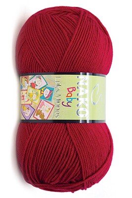 Nako Yarn - NAKO LÜKS MİNNOŞ KNİTTİNG YARN 3641 Carmen Red