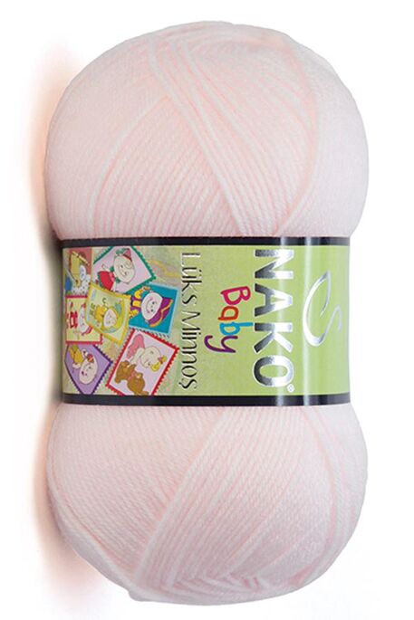 Nako Yarn - NAKO LÜKS MİNNOŞ KNİTTİNG YARN 4531 Cinderella Pink