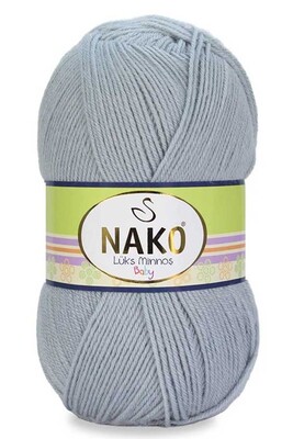 Nako Yarn - NAKO LÜKS MİNNOŞ KNİTTİNG YARN 5378 Grey